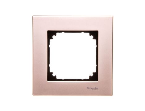 Merten M-Elegance Ramka pojedyncza metalowa tytan MTN403105