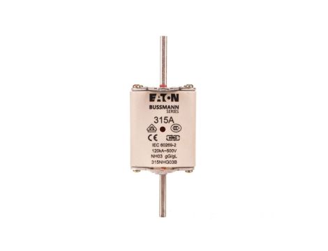 Wkładka bezpiecznikowa NH3 315A gL/gG 500V 315NHG03B