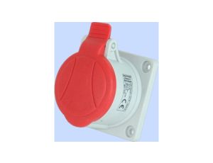 Gniazdo tablicowe proste 16A 4P czerwone IP54 GTP 16/4 921831