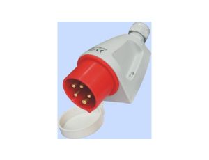 Wtyczka stała 32A 5P 400V czerwona 6h IP44 WSM 32/5 922065