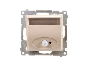 Simon 54 Oprawa oświetleniowa LED 230V z czujnikiem ruchu kremowy DOSC.01/41