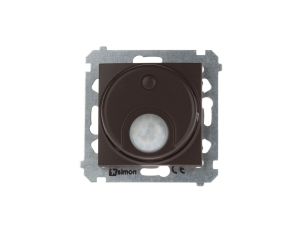 Simon 54 Łącznik z czujnikiem ruchu 20-500W brąz mat DCR10T.01/46
