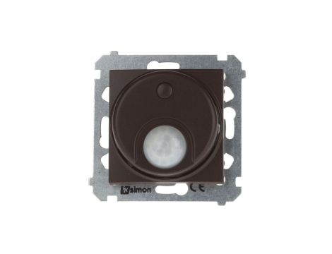 Simon 54 Łącznik z czujnikiem ruchu 20-500W brąz mat DCR10T.01/46
