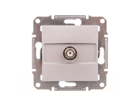 ASFORA Gniazdo SAT końcowe bez ramki aluminium EPH3700161