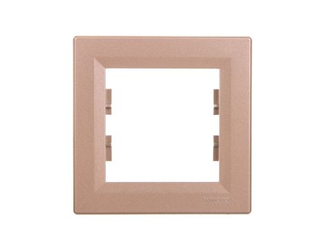 ASFORA Ramka 1-krotna brąz EPH5800169