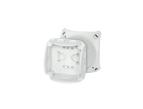Puszka odgałęźna 93x93x62 bez zacisków IP66 szara DK 0200 GZ 62000147
