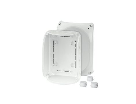 Puszka odgałęźna 210x155x92 bez zacisków IP66 szara DK 1600 GZ 62000159