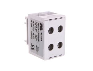 Złączka szynowa 2-torowa 1,5-50mm2 szara EURO multiOTL 50 2xAl/Cu 607050