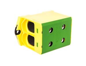 Złączka szynowa 2-torowa 35-240mm2 żółto-zielona EURO multiOTL 240 2xAl/Cu 607240 E