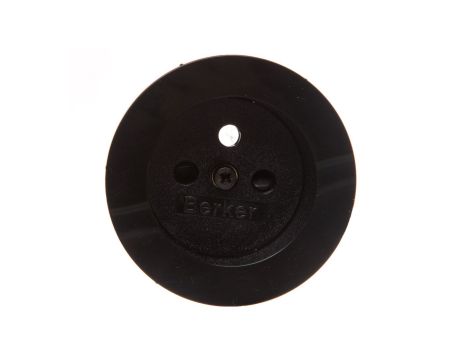 R.1/R.3 Płytka czołowa gniazda z/u czarny połysk 3965762045