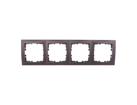 Berker B.Kwadrat Ramka poczwórna antracyt 5310148996