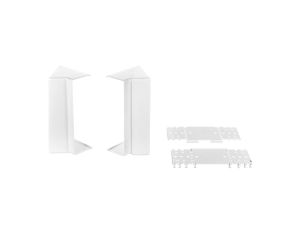 Simon Connect Regulowany kąt wewnętrzny Cabloplus 185x55mm czysta biel TKA1855507/9