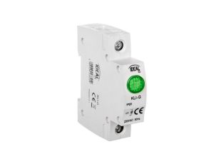 Lampka modułowa 1-fazowa zielona LED KLI-G 230V AC 23321