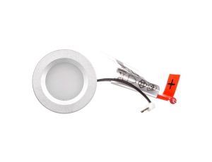 Oprawa punktowa LED 1W IMBER LED CW 12DC 40lm 6500K barwa zimna okrągła Ø3 IP65 biały 23521