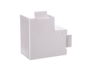 Narożnik do kanałów kablowych płaskiAP 25x25 biały /2szt/ ECAP2525B