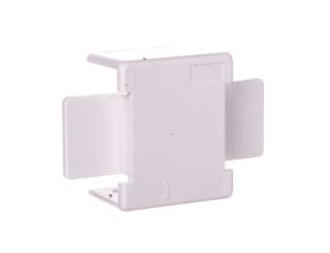 Łącznik prosty do kanałów kablowych GU 20x10 biały /2szt/ ECGU2010B