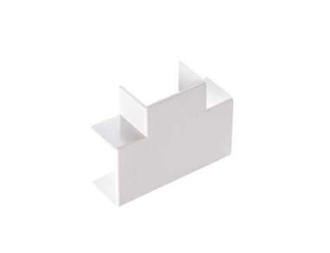 Rozgałęźnik do korytek kablowych typu T 25x17 biały /2szt/ ECT2517B
