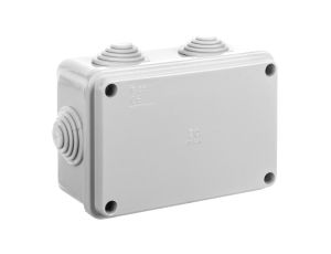 Puszka natynkowa z pokrywą i śrubami seria 400 IP55 120x80x50 EC400C4R /opak. 90/