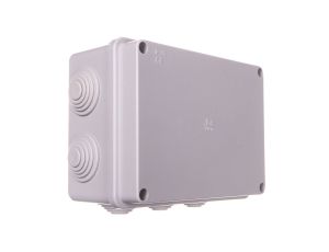 Puszka natynkowa z pokrywą i śrubami seria 400 IP55 150x110x70 EC400C5