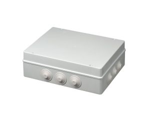 Puszka natynkowa z pokrywą i śrubami seria 400 IP55 380x300x120 EC400C9