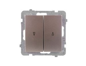 AS Łącznik żaluzjowy satyna light ŁP-7G/m/45