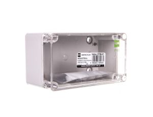 INDUSTRIAL Puszka hermetyczna n/t 135x74x72 IP65 szara 2705-01