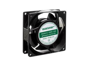 Wentylator łożysko kulkowe 230VAC 0.07A 12W 45.63 m3/h 92x92x25mm przyłącze konektorowe PD9225B-AC230C