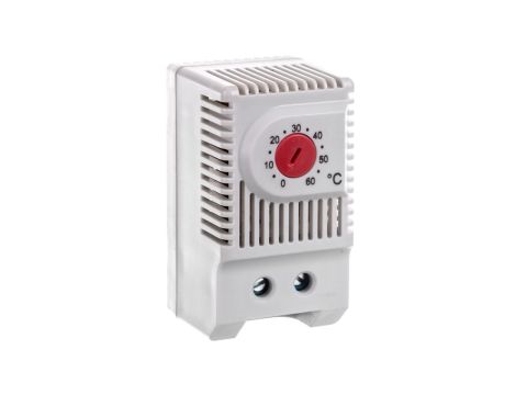 Termostat Jednofunkcyjny do sterowania pracą grzałki NC 230VAC zakres 0-60 stopni C 230VAC JWT6011R