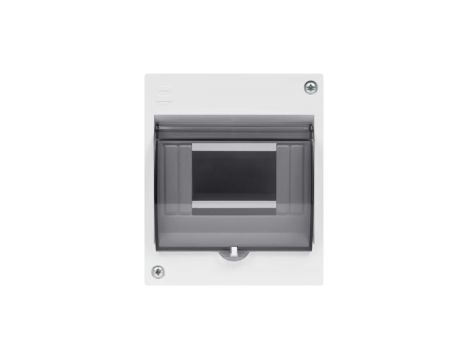 Rozdzielnica modułowa 1x5 natynkowa IP30 MINI S-5 z pokrywą dymną 2305-01