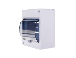 Rozdzielnica modułowa 1x5 natynkowa IP30 MINI S-5 z pokrywą dymną N (1x2,5mm2) 2305-11