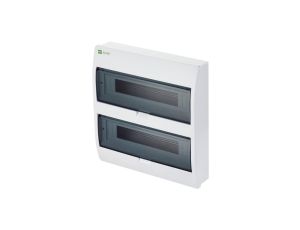 Rozdzielnica modułowa Elegant 2x18 natynkowa IP40 2/36 N+PE 2407-01