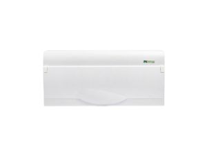 Rozdzielnica modułowa 1x20+2 natynkowa GREEN BOX RN 1/20+2 drzwi białe N+PE IP40 2355-00