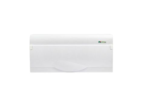 Rozdzielnica modułowa 1x20+2 natynkowa GREEN BOX RN 1/20+2 drzwi białe N+PE IP40 2355-00