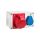 Rozdzielnica budowlana RS-2 1x2P+Z, 16A/5P, IP44 6202-00