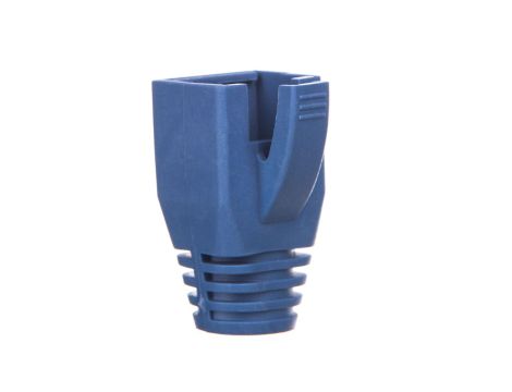 Osłonka na wtyk RJ45 niebieskia do kabli o dużej średnicy do 7,5mm X-ML-OD-BOOT-B /100szt./