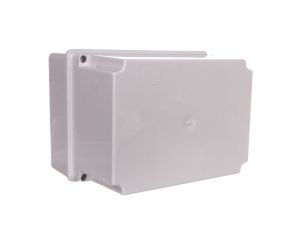 Puszka gładka z pokrywą wysoka 120 C Poliwęglan seria 490190x140x140szara EC490C6 /opak. 16/