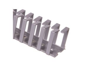 Korytko grzebieniowe elastyczne naklejane 30x30x500 szare /0.5m/ EC23415 /opak. 50/