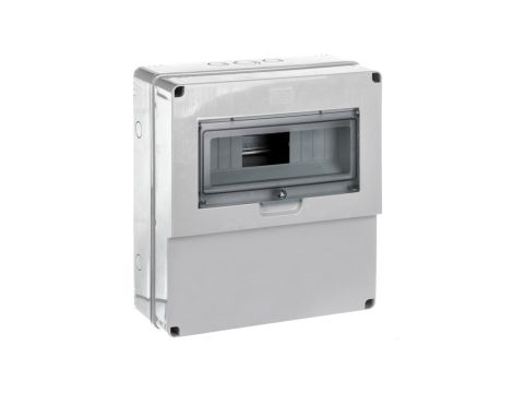 Rozdzielnia budowlana pusta 12 mod.3 gniazda bez otworów szara EC69004
