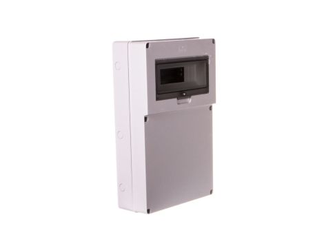 Rozdzielnia budowlana pusta 12 mod.6 gniazd bez otworów szara EC69005