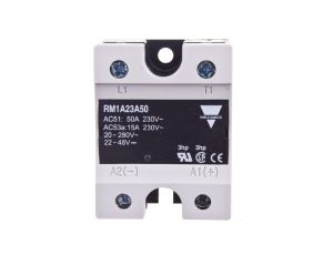 Przekaźnik półprzewodnikowy jednofazowy 24-265V AC 50A 20-280VAC/22-48VDC RM1A23A50