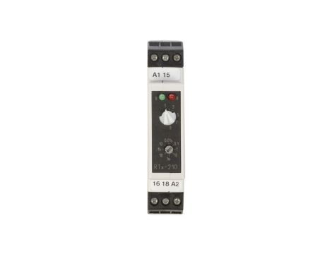 Przekaźnik czasowy 1P 5A 0,01sek-100h 220-230V AC/DC opóźnione załączenie RTx-210 220/230 2000680