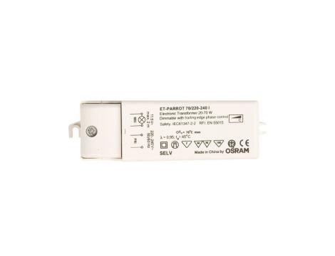 Zasilacz halogenowy 20-70W 230V 12V ET-PARROT 70 4008321111593