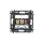 VALENA LIFE Gniazdo 3xRCA 753075