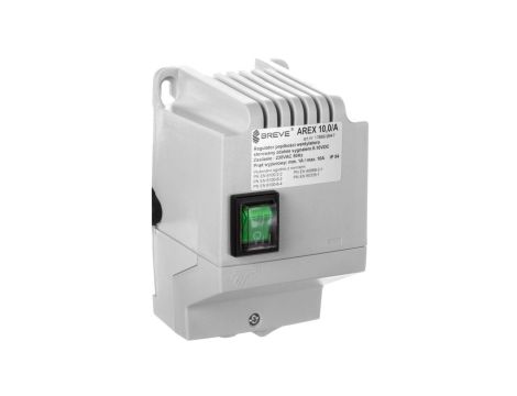 Regulator prędkości obrotowej 1-fazowy AREX 10,0 105-230V 10A /sterowanie zdalne 0-10V DC/ 17886-9947