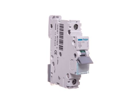 Wyłącznik nadprądowy 1P C 25A 10kA AC NCN125