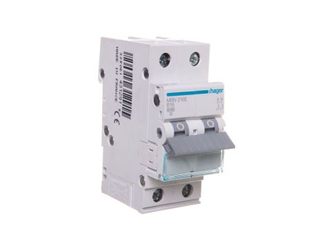 Wyłącznik nadprądowy 2P B 16A 6kA AC MBN216E