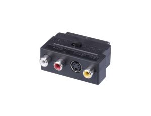 Adapter SCART 3xCINCH + SVHS K9304