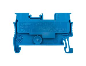 Złącza szynowa przepustowa 2-przewodowa 1,5mm2 sprężynowa niebieska Ex PT 1,5/S BU 3208126