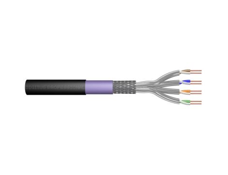 Kabel teleinformatyczny S/FTP 4x2xAWG23 kat. 7 PE zewnętrzny DK-1741-VH-10-OD /bębnowy/