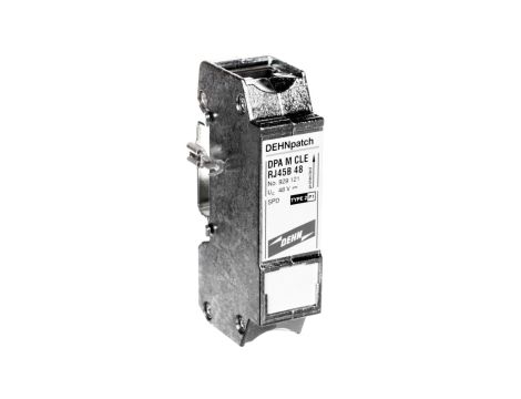 Ogranicznik przepięć DEHNpatch CLE, adapter gniazdo RJ45/gniazdo RJ45, do sieci LAN 1Gb, ATM, FDDI, CDDI 929121
